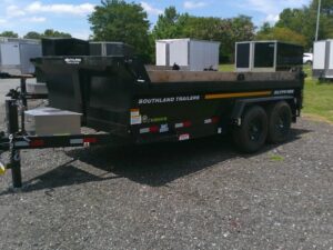 2026 Southland 7x14 Dump Trailer 2' Sides 17K GVWR