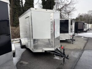2026 Cynergy 6x12 Enclosed Trailer Pro Series Slant-V Nose Ramp 3K GVWR
