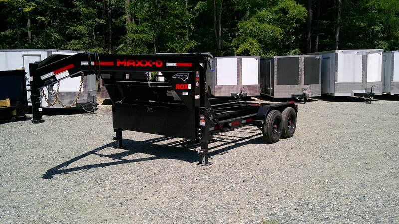 2027 Maxx-D 7x14 Bumper Pull Roll-Off Trailer 17.5K GVWR