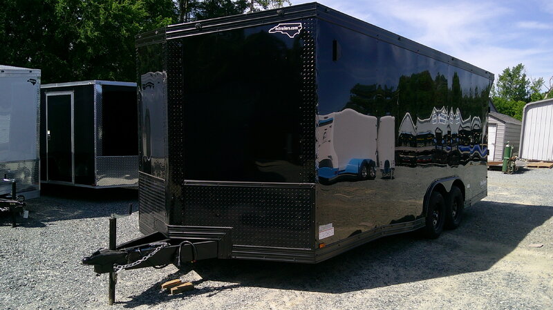 2026 Cynergy 8.5x20 Enclosed Pro Series Slant-V Blackout Ramp 7K