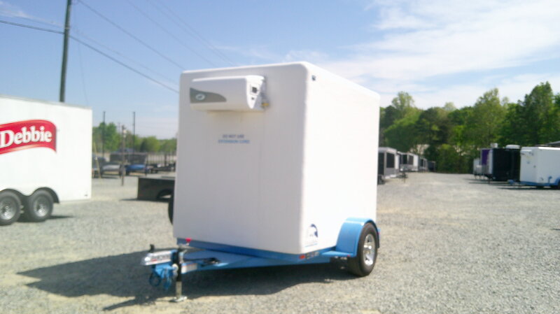 2026 Polar King 6x8 Freezer Refrigerated Trailer Swing Door 5K GVWR