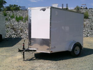 2027 Quality Cargo 6x8 Enclosed Trailer STD Swing 3K GVWR