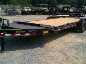 2027 Big Tex 14EH 7x22 Equipment Trailer Mega Ramps 15.4K GVWR