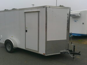 2027 Quality Cargo 6x12 Enclosed Trailer STD Ramp 3K GVWR