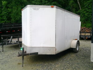 2008 VALH USED 6x12 Enclosed - Ramp Door