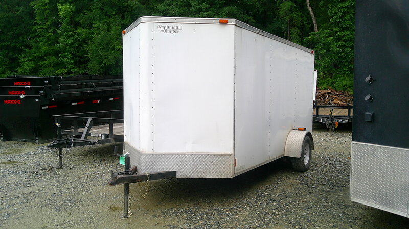 2008 VALH USED 6x12 Enclosed - Ramp Door
