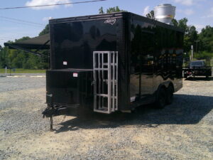 2026 Cynergy 8.5x16 Concession Pro Series Rear Door 50 Amp Electrical