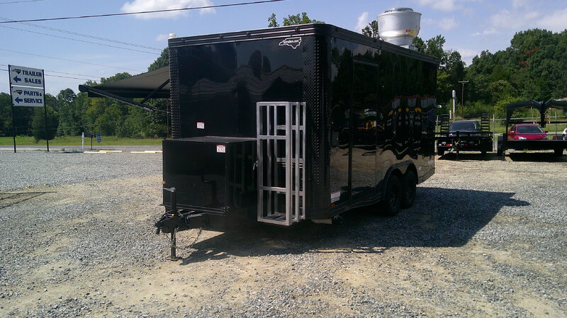 2026 Cynergy 8.5x16 Concession Pro Series Rear Door 50 Amp Electrical