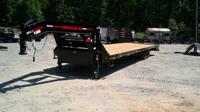 2027 Maxx-D 8.5x34 Gooseneck Deckover Equipment Trailer 14K GVWR