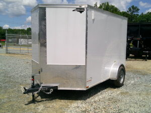 2026 Quality Cargo 6x10 Enclosed Trailer STD Ramp 3K GVWR