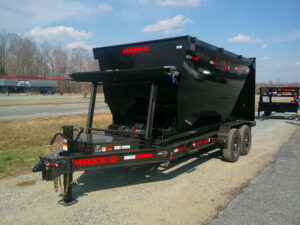 2026 Maxx-D 7x14 Bumper Pull Roll-Off Trailer 14K GVWR