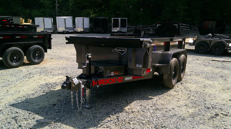 2026 Maxx-D D6X 5x10 Dump Trailer 18" Sides 7K GVWR