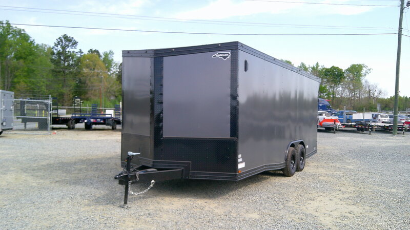 2026 Cynergy 8.5x20 Enclosed Pro Series Slant-V Blackout Ramp 10K
