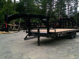 2026 Nolan 8.5x24 Gooseneck Deckover Equipment Trailer 17K GVWR
