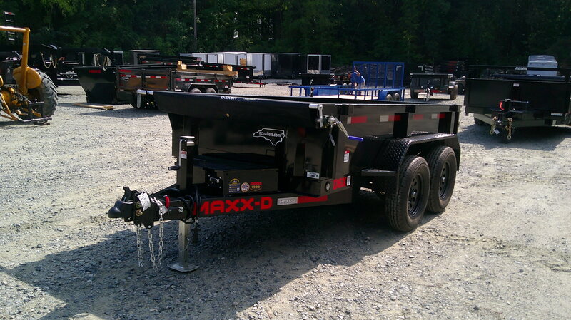 2026 Maxx-D D6X 5x10 Dump Trailer 18" Sides 7K GVWR