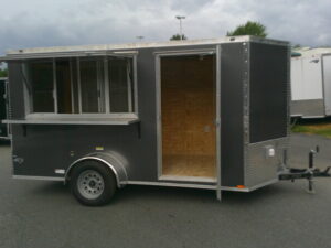 2026 Cynergy 6x12 Concession Trailer 50A Electrical 3K GVWR