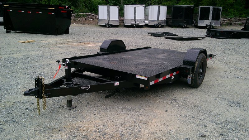 2026 Nolan 7x13 Equipment Trailer Single-Axle Tilt 7K GVWR