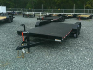 2026 Nolan 7x16 Car Hauler Trailer Metal Deck 7K GVWR