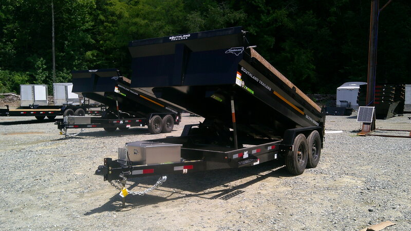 2026 Southland SL714-17KHD 7x14 Dump Trailer 2' Sides 17K GVWR