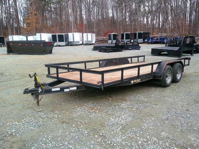 2019 Nosh USED 7x18 TA 7K GVWR Utility
