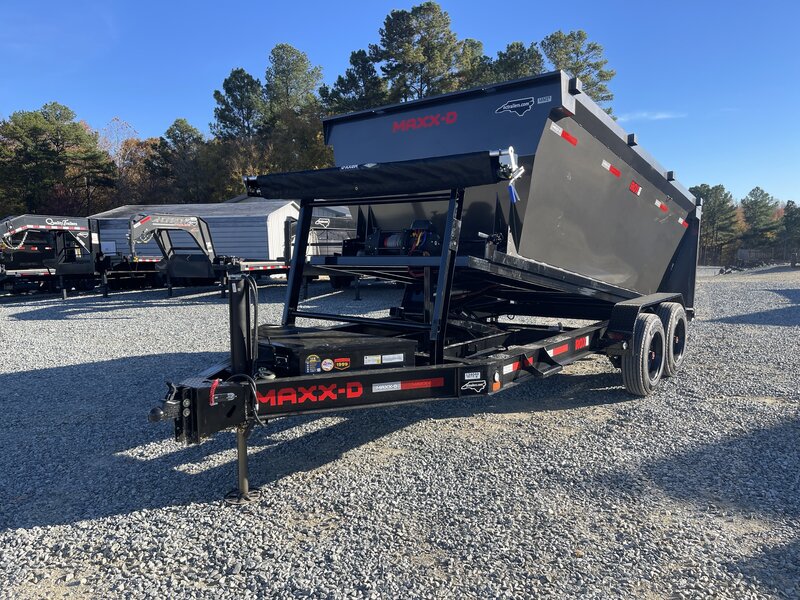 2026 Maxx-D 7x14 Bumper Pull Roll-Off Trailer 17K GVWR