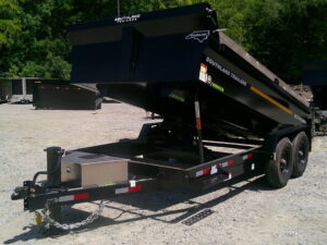 2026 Southland SL714-17K 7x14 Dump Trailer 2' Sides 17K GVWR