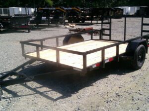 2026 Nolan 7x12 Utility Landscape Trailer 3K GVWR