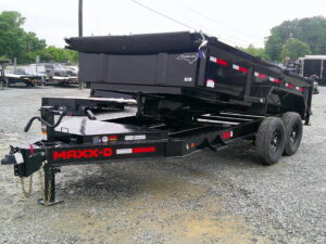 2026 Maxx-D DJX 7x14 Dump Trailer 2' Sides 14K GVWR