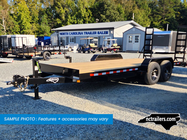 Equipment and tilt trailer in stock at NC Trailers