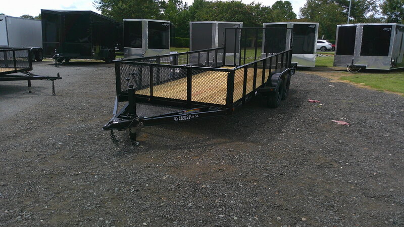 2026 Superior Trailers of GA 6x16 Utility Landscape Trailer 24" Mesh Sides 7K GVWR