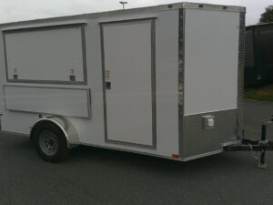 2026 Cynergy 6x12 Concession Trailer 50A Electrical 3K GVWR