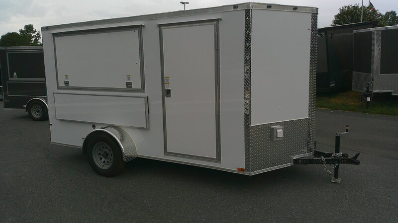 2026 Cynergy 6x12 Concession Trailer 50A Electrical 3K GVWR
