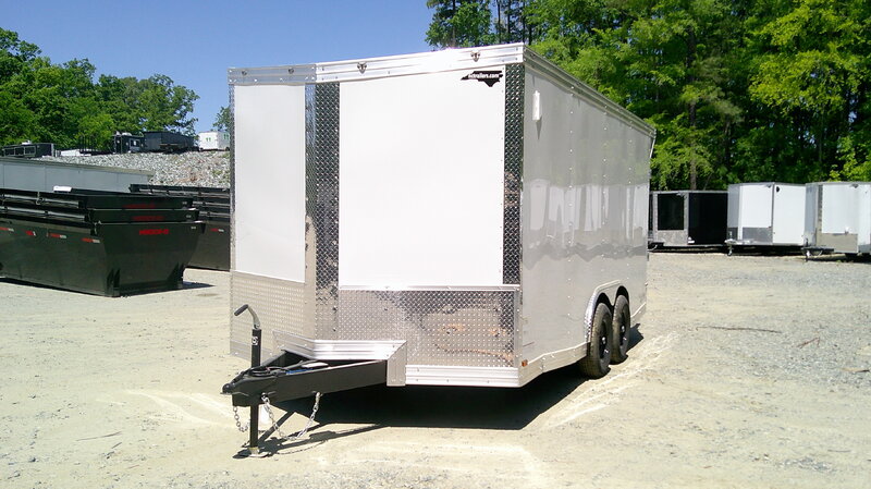 2026 Cynergy 8.5x16 Enclosed Pro Series Slant-V Ramp 10K
