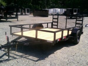 2026 Nolan 7x12 Utility Landscape Trailer 3K GVWR