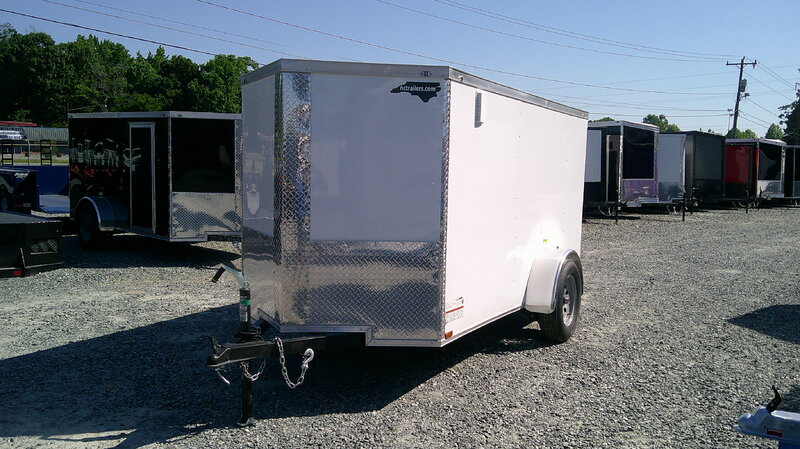 2026 Quality Cargo 5x10 Enclosed Trailer STD Swing Door 3K GVWR
