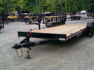 2026 Nolan 7x20 Car Hauler Trailer Wood Deck 7K GVWR