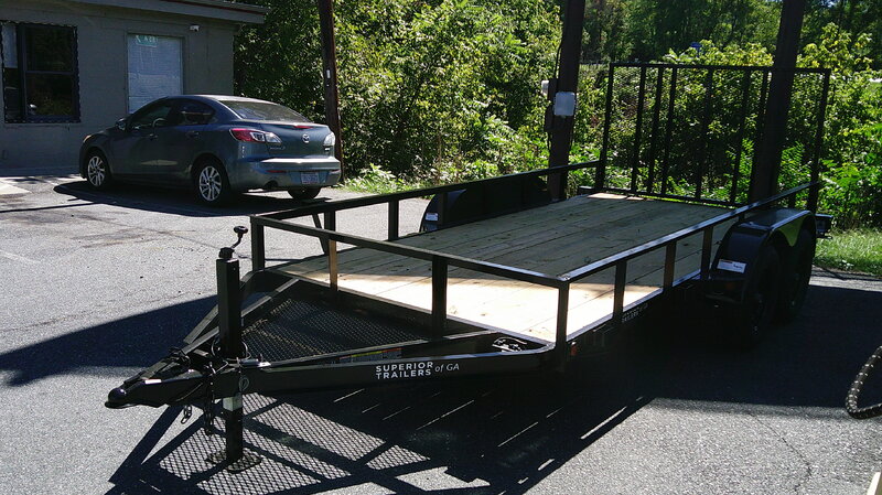 2026 Superior Trailers of GA 6x14 HD Utility Landscape Trailer 7K GVWR