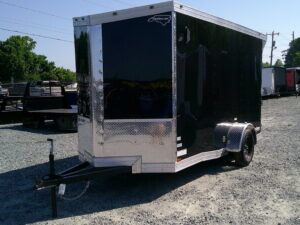 2026 Cynergy 6x12 Enclosed Trailer Pro Series Slant-V Ramp 3K GVWR