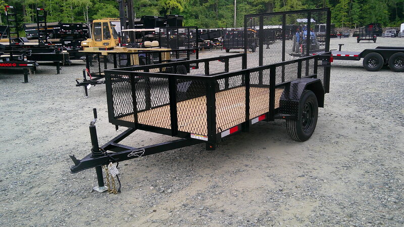 2026 Nolan 5x10 Utility Landscape Trailer 24" Mesh 3K GVWR