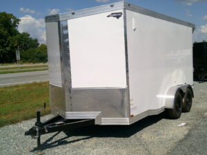 2026 Cynergy 7x14 Enclosed Trailer Pro Series Slant-V Ramp 7K GVWR