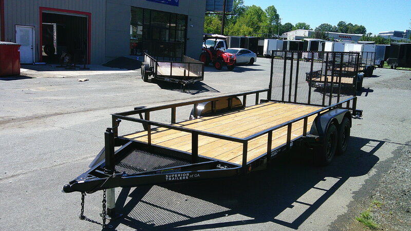 2026 Nolan 7x20 Car Hauler Trailer Wood Deck 7K GVWR - On Order