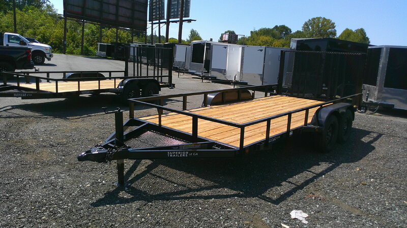 2026 Superior Trailers of GA 6x16 Utility Landscape Trailer 7K GVWR