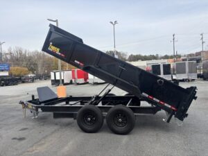 2026 Nexhaul USED NH714-14K 7x14 Dump Trailer 2' Sides 15K GVWR