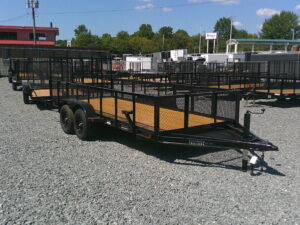 2026 Superior Trailers of GA 6x16 Utility Landscape Trailer 24" Mesh Sides 7K GVWR