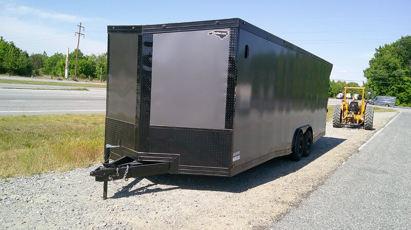 2026 Cynergy 8.5x24 Enclosed Pro Series Slant-V Blackout Ramp 10K