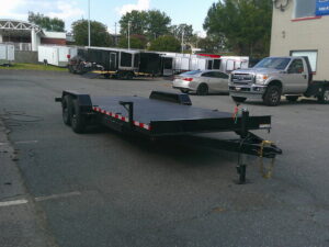 2026 Nolan 7x20 Car Hauler Trailer Metal Deck 10K GVWR