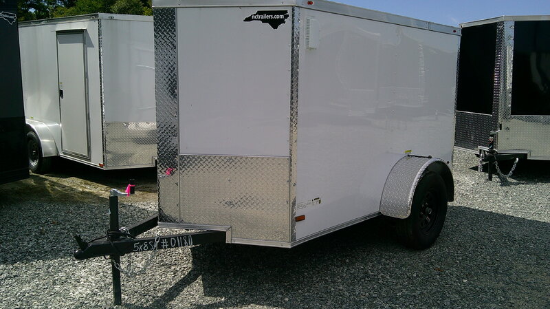 2026 Panther Cargo LLC 5x8 Enclosed Trailer STD Ramp 3K GVWR