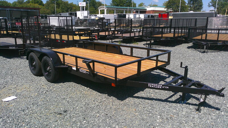 2026 Superior Trailers of GA 6x14 Utility Landscape Trailer 5K GVWR