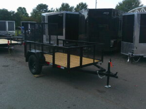 2026 Nolan 5x8 Utility Landscape Trailer 24" Mesh 3K GVWR