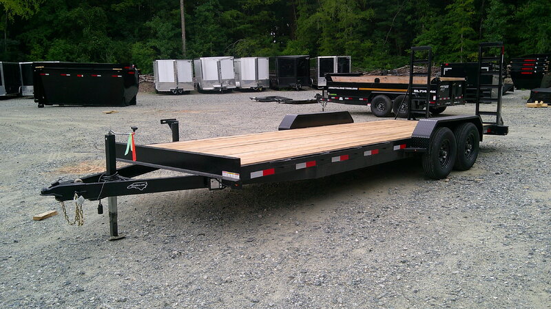 2026 Nolan 7x22 Equipment Trailer 10K GVWR
